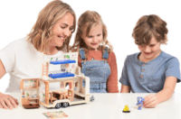 Moose Toys Bluey Lakókocsi Játékszett