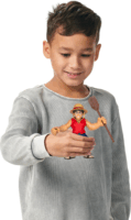 Moose Toys Heroes of Goo Jit Zu Ultra Goo Heldenpack Luffy Akciófigura