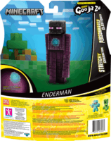 Moose Toys Heroes of Goo Jit Zu - Minecraft Heldenpack Enderman Akciófigura