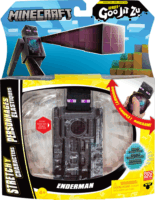 Moose Toys Heroes of Goo Jit Zu - Minecraft Heldenpack Enderman Akciófigura