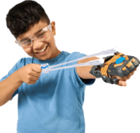 Moose Toys Heroes of Goo Jit Zu - Meteor Madness Goo-Slingers Mega Launcher 3db játékfigura készlet