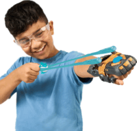 Moose Toys Heroes of Goo Jit Zu - Meteor Madness Goo-Slingers Mega Launcher 3db játékfigura készlet