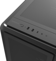 Cooler Master MasterFrame 600 Mesh ARGB Midi Torony Számítógépház - Fekete