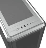 Cooler Master MasterFrame 600 Mesh ARGB Midi Torony Számítógépház - Ezüst