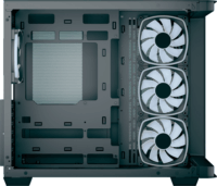 AeroCool P500C ARGB Midi Torony Számítógépház - Fekete