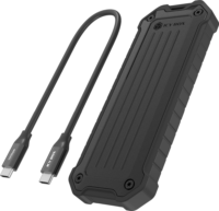 ICY BOX IB-1827MCP-C31 USB-C 3.2 Külső M.2 SSD Ház - Fekete