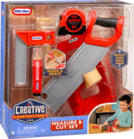 MGA Entertainment Litte Tikes Creative Construction játék mérő- és vágó szerszámkészlet