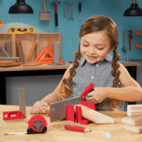 MGA Entertainment Litte Tikes Creative Construction játék mérő- és vágó szerszámkészlet