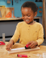 MGA Entertainment Litte Tikes Creative Construction játék mérő- és vágó szerszámkészlet