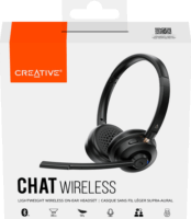Creative Chat Wireless Vezeték Nélküli Fejhallgató Headset - Fekete