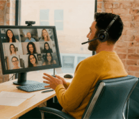 Creative Chat Wireless Vezeték Nélküli Fejhallgató Headset - Fekete