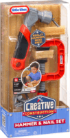 MGA Entertainment Litte Tikes Creative Construction Játék kalapács és szegező készlet