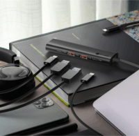 ICY BOX IB-HUB1437-CPD, 5-port USB-A 3.2 HUB (2x USB-A 3.2 + 3x USB-C 3.2)