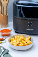 Hisense HAF1350DR AirFryer Forrólevegős Sütő 6,7L 1350 Watt - Fekete