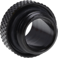 Alphacool 17399 Eiszapfen Csatlakozó Adapter G1/4" apa - G1/4" apa - Fekete