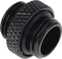 Alphacool 17399 Eiszapfen Csatlakozó Adapter G1/4" apa - G1/4" apa - Fekete