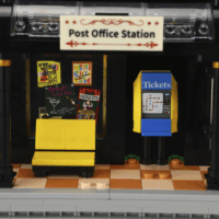 Lumibricks L9084 Történelmi Villamos És Vasútállomás 1274 Darabos Építőjáték