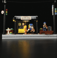 Lumibricks L9084 Történelmi Villamos És Vasútállomás 1274 Darabos Építőjáték