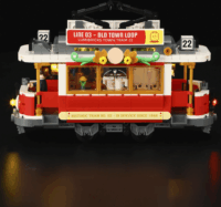 Lumibricks L9084 Történelmi Villamos És Vasútállomás 1274 Darabos Építőjáték