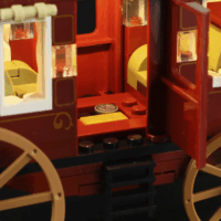 Lumibricks F9052 Western Postakocsi 293 Darabos Építőjáték