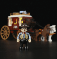 Lumibricks F9052 Western Postakocsi 293 Darabos Építőjáték