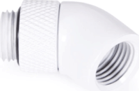 Alphacool 17487 Eiszapfen 45°-os Csatlakozó Adapter G1/4" apa - G1/4" anya - Fehér