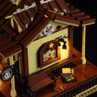 Lumibricks F9039 Bécsi Nyugati Pályaudvar 1974 Darabos Építőjáték