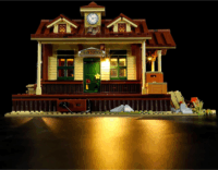 Lumibricks F9039 Bécsi Nyugati Pályaudvar 1974 Darabos Építőjáték