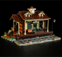 Lumibricks F9039 Bécsi Nyugati Pályaudvar 1974 Darabos Építőjáték