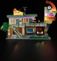 Lumibricks F9054 Twilight Motel 1970 Darabos Építőjáték