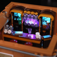 Lumibricks F9054 Twilight Motel 1970 Darabos Építőjáték