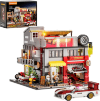 Lumibricks L9088 Street MOD Garage 1935 Darabos Építőjáték