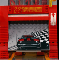 Lumibricks L9088 Street MOD Garage 1935 Darabos Építőjáték