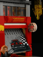Lumibricks L9088 Street MOD Garage 1935 Darabos Építőjáték