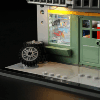 Lumibricks L9088 Street MOD Garage 1935 Darabos Építőjáték