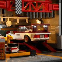 Lumibricks L9088 Street MOD Garage 1935 Darabos Építőjáték