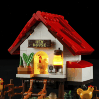Title Lumibricks F9034 Világító Tyúkól 323 Darabos Építőjáték