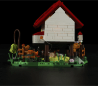 Title Lumibricks F9034 Világító Tyúkól 323 Darabos Építőjáték