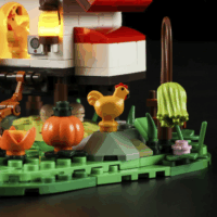 Title Lumibricks F9034 Világító Tyúkól 323 Darabos Építőjáték