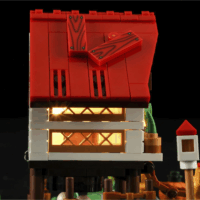 Title Lumibricks F9034 Világító Tyúkól 323 Darabos Építőjáték