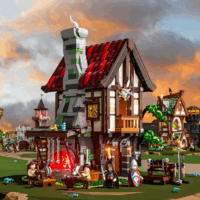 Lumibricks F9040 Kovácsműhely 1595 Darabos Építőjáték