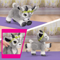 Just Play furReal Daisy Yoga Interaktív kecske plüssfigura