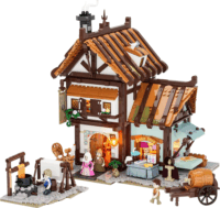 Lumibricks F9038 Középkori Szabóság 1994 Darabos Építőjáték