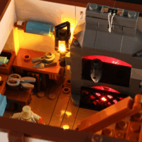 Lumibricks F9038 Középkori Szabóság 1994 Darabos Építőjáték