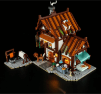 Lumibricks F9038 Középkori Szabóság 1994 Darabos Építőjáték