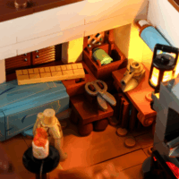 Lumibricks F9038 Középkori Szabóság 1994 Darabos Építőjáték