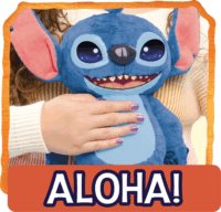 Just Play Disney Stitch Many Moods Stitch Interaktív plüss kisállat