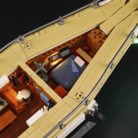 Lumibricks F9074 La Brisa Vitorlás Hajó 1640 Darabos Építőjáték