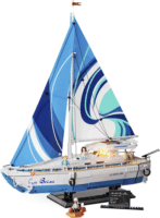 Lumibricks F9074 La Brisa Vitorlás Hajó 1640 Darabos Építőjáték