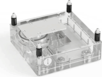 Alphacool 13889 Core 140 mm-es tartály VPP/D5 Apex PWM szivattyúval